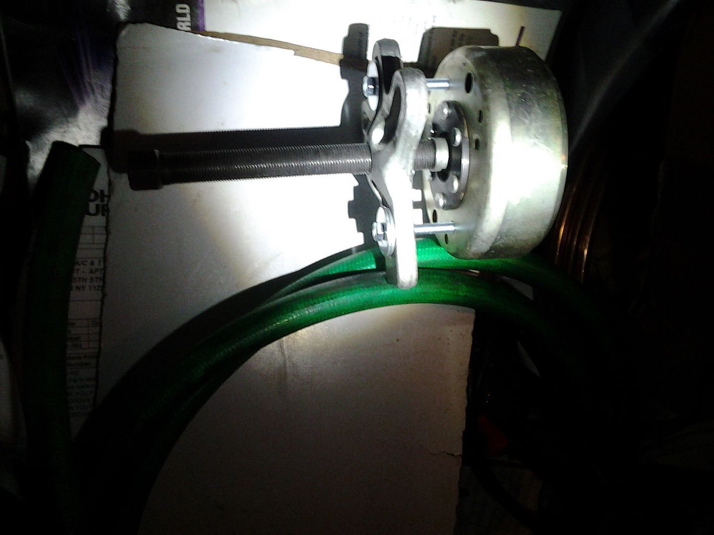 Flywheel removal when the threads are stripped It Is The Ride